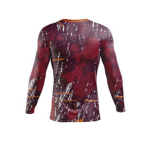 Rashguard personnalisé OEM pour hommes, séchage rapide, protection UV, vêtements de sport - Product Image 5