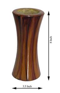 Jarrón de Madera para Mesa – Jarrón Rústico de Madera para Flores, Decoración del Hogar, Escritorio de Oficina, Centro de Mesa para Bodas y Decoración de Sala de Estar - Product Image 3