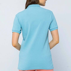 เสื้อโปโลผู้หญิงสำหรับตีกอล์ฟ น้ำหนักเบา ออกแบบได้ตามต้องการ แขนสั้น แห้งเร็ว ติดกระดุม 4 เม็ด - Product Image 2