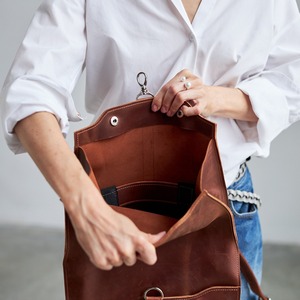 Available In All Size With Custom Logo Bags Outdoor Leather Laptop <b>Backpack</b> for Women Quick dry Material Leather <b>Backpack</b> Bags - Product Image 4