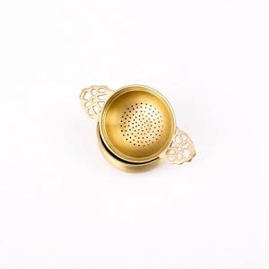 Infuseur à thé réutilisable en laiton créatif avec boule à thé et filtre métallique - Product Image 5