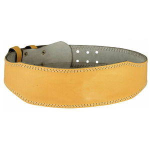 Durable Leather Weight Training Belt for Fitness Gym Workout <b>Back</b> <b>Support</b> Powerlifting Gear - Product Image 4