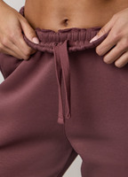 Ensemble de survêtement ample pour femme en molleton de coton, style streetwear, imprimé uni, avec sweat à capuche oversize et pantalon de jogging, extensible dans les quatre sens