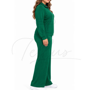 Conjuntos Deportivos de Dos Piezas para Mujer, Ropa Deportiva Informal para Entrenamiento, Secado Rápido y Transpirable - Product Image 2