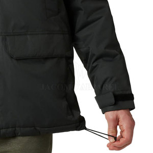 Veste parka pour homme pour les activités de plein air avec isolation thermique, construction résistante au vent et design multi-poches - Product Image 4
