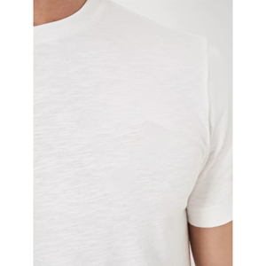 Venta caliente al por mayor precio barato 180gsm 100% algodón logotipo personalizado impresión blanco liso camiseta personalizada hombres camiseta - Product Image 6