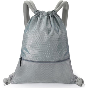 <b>Drawstring</b> storage travel backpack waterproof sport gym lightweight folding mountaineering <b>bag</b> perfect for everyday fashion <b>bags</b> - Product Image 3