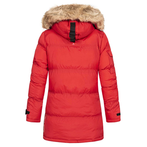 Veste parka boutonnée pour femme, tissu premium, commande en gros, usine OEM 2026 - Product Image 2