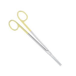 Ciseaux chirurgicaux Metzenbaum de qualité supérieure, TC demi-or, ciseaux chirurgicaux fins, bords droits et arrondis, ciseaux médicaux OEM - Product Image 4