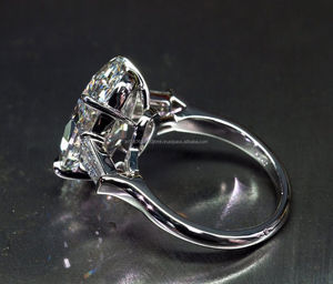 Igi/gia แล็บตัดเพชรวินเทจ14K สีเหลืองแหวนแต่งงาน/งานหมั้นใส่ได้ทั้งชายและหญิงสีขาวทองคุณภาพดีสำหรับงานปาร์ตี้ครบรอบ-คุ้มค่า - Product Image 4