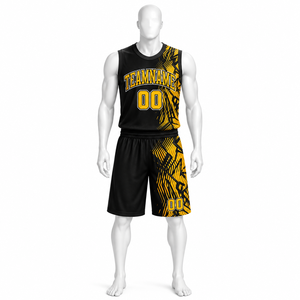 Uniforme de Baloncesto Deportivo sin Mangas, Transpirable, Diseño Personalizado al por Mayor, Conjunto Deportivo de Baloncesto de Moda Premium - Product Image 3