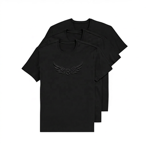Camiseta de Manga Corta para Hombre, Cuello Redondo, 100% Algodón, Corte Regular, Estilo Casual, Tejido Jersey, Color Sólido - Product Image 6