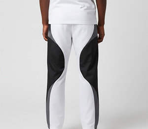 Pantalon de survêtement décontracté pour homme en laine patchwork vintage, respirant, écologique, mi-lourd, brodé, séchage rapide – Meilleures ventes - Product Image 2
