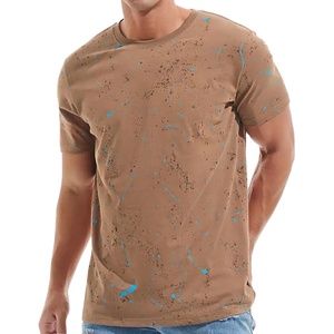 Custom 100% Cotton Men's T-Shirt Soft Touch Breathable Eco-Friendly <b>Short</b> <b>Sleeve</b> Regular Fit Casual Outdoor Wear OEM 2026 - Product Image 2