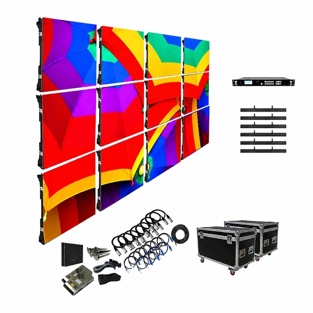 Full Color HDR10 IP65 Waterproof Digital Signage Billboard Giant Rental Stage P2.976 Outdoor Video Wall Pantalla Led Display