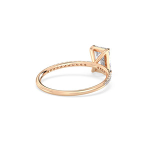 REYES New Design 14K Solid Gold IGI Certified Lab Grown Diamond <b>Ring</b> For Women Handmade HPHT CVD Diamond Women <b>Fine</b> Jewelry - Product Image 6