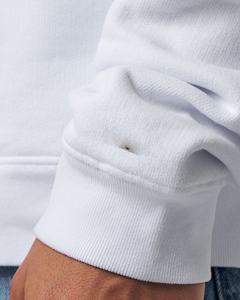 เสื้อสวมหัวผ้าฝ้ายน้ำหนักมากกำหนดเองเสื้อมีฮู้ดธรรมดาทรงฮิปฮอปแนวสตรีททรงสูง - Product Image 6