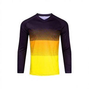 เสื้อเจอร์ซีย์ปั่นจักรยานแขนยาวสำหรับผู้ชาย เสื้อมอเตอร์ครอส MTB เสื้อสำหรับแข่งออฟโรด ชุดกีฬา แห้งเร็ว ระบายอากาศได้ดี เสื้อเจอร์ซีย์มอเตอร์ไซค์แบบสั่งทำพิเศษ - Product Image 6