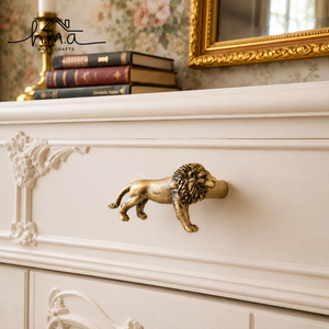 Bouton de meuble décoratif artisanal en alliage de zinc à motif, poignée de tiroir traditionnelle pour cuisine et commode - Product Image 4