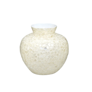 Handcrafted Decorative Mother of Pearl Flower <b>Vases</b> Wholesale High Quality <b>Vases</b> for Home Decor from Vietnam - Product Image 2