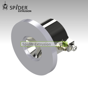 Module de dérivation périphérique pour extrudeuse et vanne de purge rotative interne à bride, passage jusqu'à 50 mm pour tête d'extrusion plastique - Product Image 2