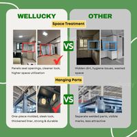 WELLUCKY Maison Modulaire Pliable Préfabriquée à Installation Rapide, Extensible, Conteneurisée, 20 pieds, 30 pieds, 40 pieds