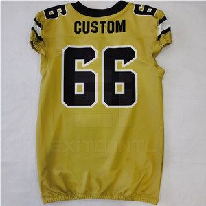 Maillot de football américain à manches courtes, léger, respirant, vêtements de sport professionnels, impression par transfert thermique - Product Image 2