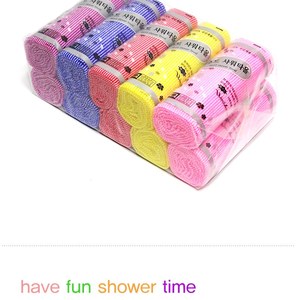 Korean Roll Foam Exfoliating Bath <b>Towel</b> <b>Shower</b> Scrub Cloth Long Body Wash <b>Towel</b> for Bathing - Product Image 3