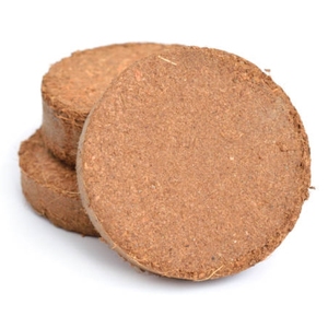 Bloc de tourbe de coco compressé de qualité supérieure pour la culture hydroponique, l'horticulture, les serres et les applications en pépinière - Product Image 1
