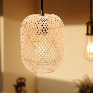 Bamboo Rattan Lampshade Decorative Pendant Light Shade for Indoor <b>Lighting</b> Use Wholesale Made by KingCraftViet - Product Image 1