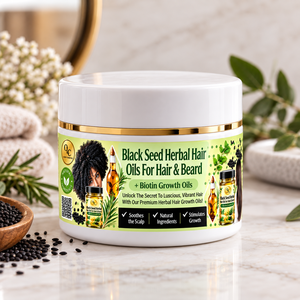 Huile capillaire aux graines noires 250ml avec ricin, oignon, romarin, fenugrec et biotine pour la croissance des cheveux et de la barbe - Product Image 2