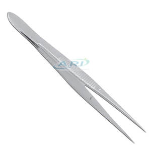 Pinzas Lisas de Acero Inoxidable Resistentes y Duraderas, Ideales para Cirugía, Laboratorio y Medicina, Pinzas Lisas de Acero Inoxidable de Alta Calidad - Product Image 4