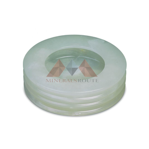 2025 Cendrier Onyx en marbre imprimé avec logo personnalisé, fait main écologique, artisanat naturel de haute qualité, décoration intérieure, vente en gros - Product Image 3