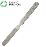 Nouveau grattoir à pieds chirurgical en acier inoxydable pour éliminer les callosités, lime à pieds pour usage domestique, prix bas - Product Image 3