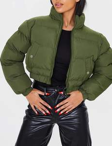 Chaqueta de Mezclilla Personalizada para Mujer, Transpirable, Informal, a la Moda, con Múltiples Bolsillos, Manga Larga, Chaqueta Acolchada para Damas - Product Image 6