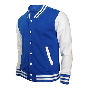Veste de baseball personnalisée pour homme, fabriquée en usine, à bas prix, de qualité supérieure, pour adultes et jeunes, en polaire colorée, sur mesure - Product Image 5