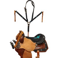 Selle de cheval Western en cuir de qualité supérieure pour la course de barillets, taille 17 pouces, siège disponible