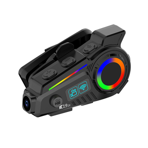 Kamera 4K <span class=keywords><strong>Bluetooth</strong></span> 6.0 HiFi Stereo AI Pengurangan Kebisingan IP65 Tahan Air Baterai Tahan Lama Headset <span class=keywords><strong>Bluetooth</strong></span> Helm Sepeda Motor - Product Image 6