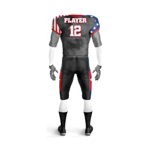 Uniforme de Fútbol Americano Juvenil de Alta Calidad al por Mayor, Conjunto de Jersey Personalizado con Número y Logotipo Bordados, Todas las Tallas OEM - Product Image 6