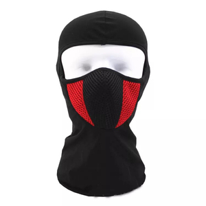 Pasamontañas Unisex de Cara Completa, 100% Poliéster, Rayado, Transpirable, con Malla, Impresión Personalizada, para Ciclismo, Motociclismo, Forro de Casco - Product Image 2