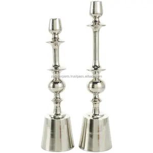 Candelabro de Metal Negro de Lujo para Salas de Estar Modernas, Candelabro Delgado de Metal Hecho a Mano, Elegante para el Hogar - Product Image 4