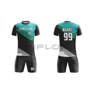 เสื้อฟุตบอลออกแบบเอง พิมพ์โลโก้ สำหรับชุดฟุตบอลชาย สกายสปอร์ต ฟุตบอล ซอคเกอร์ โกลส์ - Product Image 3