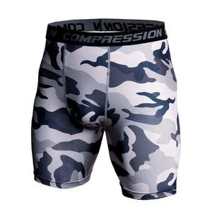 High Quality Base <b>Layer</b> Compression Shorts For Men Quick Dry Breathable Fitness Shorts Wholesale Heat Gear Sports Tights Pants - Product Image 1