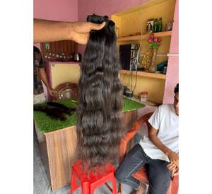 Extensiones de Cabello Natural Ondulado de Templo Indio de Donante Único Premium, Tejido Doble a Máquina, Sin Caída, Sin Enredos - Product Image 3