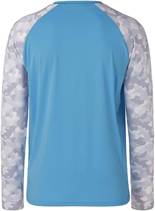 Camisetas de Pesca de Manga Larga para Hombre, Protección UV, Poliéster, Sublimación, Transpirables - Product Image 5