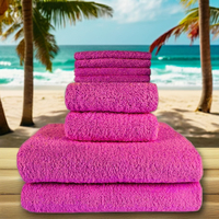 Serviette de bain de qualité supérieure 27x54 pouces fabriquée avec une serviette de haute qualité de 2/20s x 2/20s x 20s pour une absorption et une durabilité supérieures