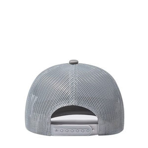 Gorra Trucker Deportiva de 6 Paneles, Visera Gris de Lona, Estilo Casual de Béisbol, Media Malla, Ajustable, para Hombre y Mujer, Verano, Aire Libre - Product Image 3