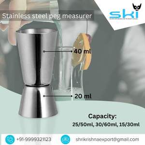 Kit de Herramientas de Barra de Acero Inoxidable Personalizado de Venta Caliente: Medidor, Muddler, Colador de Púas, Cuchara de Barra y Juego de Coctelera de Acero Inoxidable - Product Image 4