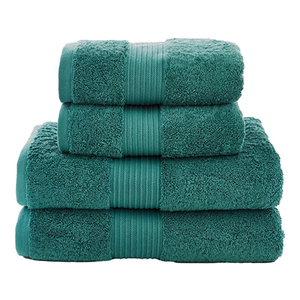 Solid Color Cotton <b>Bath</b> <b>Towel</b> <b>Set</b> Rectangle Modern Style Quick-Dry All-Season Home Use Gray - Product Image 3