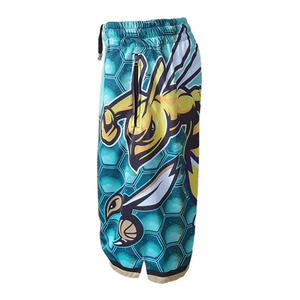 <b>Men's</b> Summer Workout Running Shorts Printed Logo Nylon Gymnastics Clothing Collectible Swimming <b>Trunks</b> - Product Image 2
